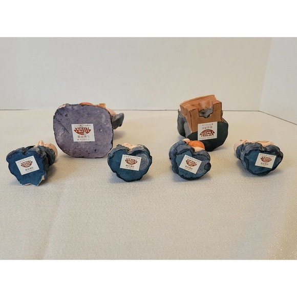 Yejin Craft Little Monks In Various Acts Of Daily Living Asian Tibetan Practice - Picture 4 of 9